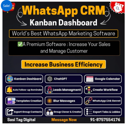 Best WhatsApp CRM Master Apnel