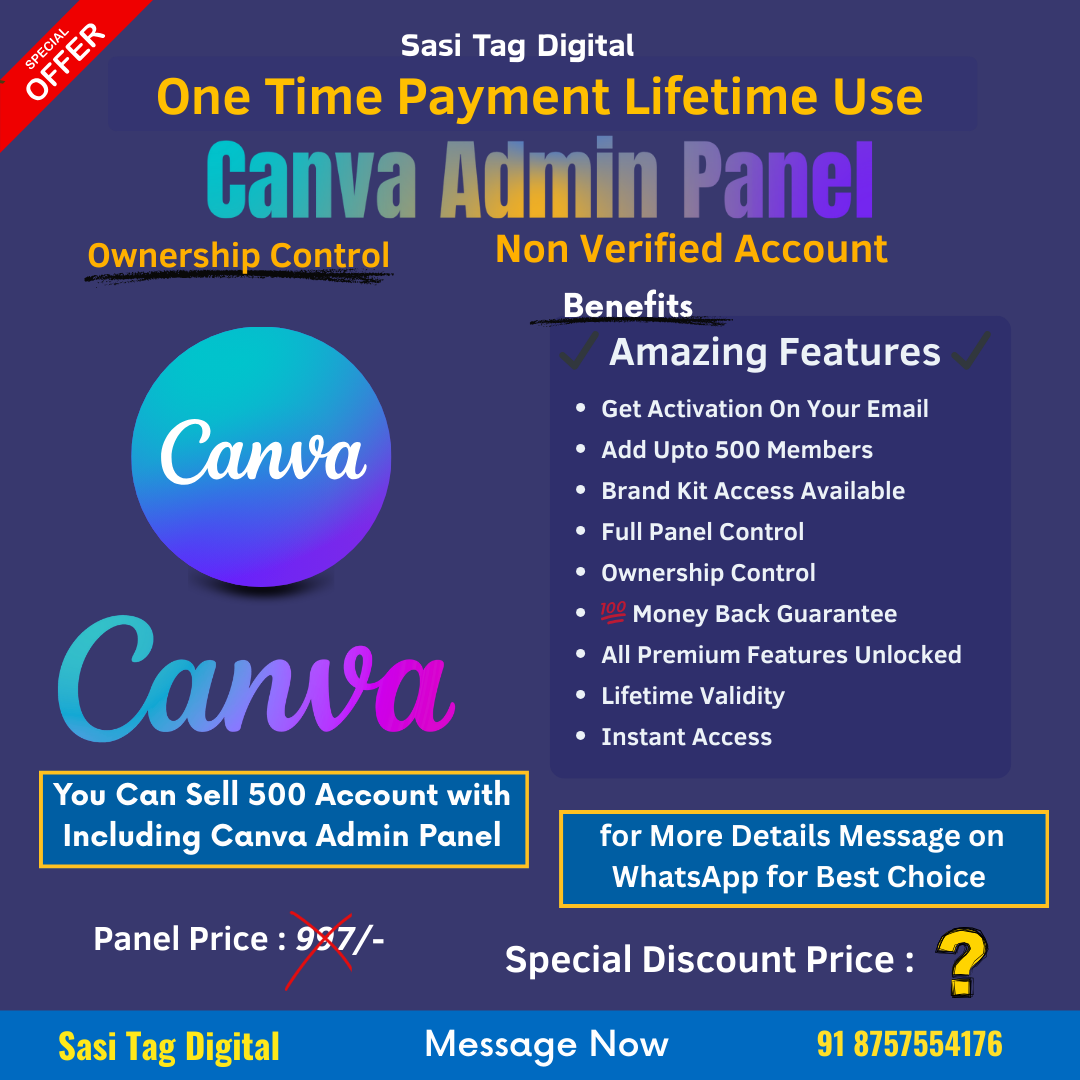 Canva Admin Panel Non Verified
