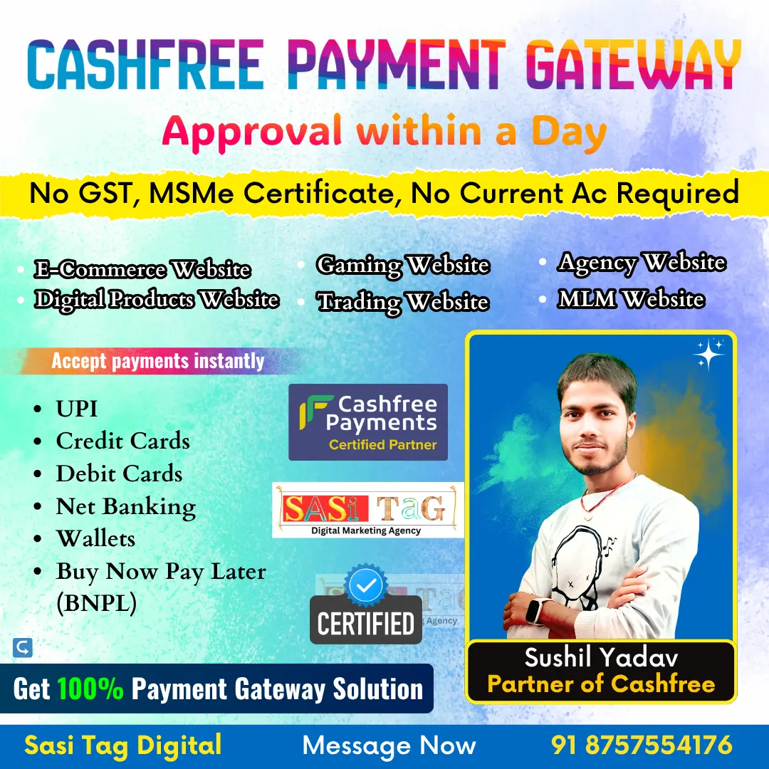 Cashfree Payment Gateway Approval