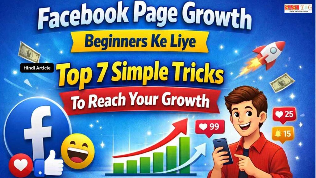 Facebook Page Growth Beginners Ke Liye Top 7 Simple Tricks To Reach Your Growth (In Hindi)