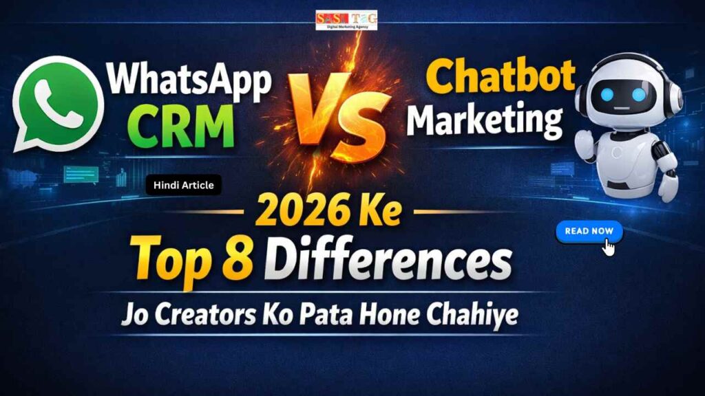 WhatsApp CRM vs Chatbot Marketing